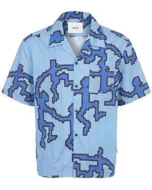 Arte' Camisa - Azul