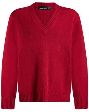 Department 5 Brick Jumper Wool - Red