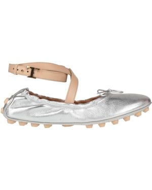 Tod's Limited Edition Ballet Flats Leather - White