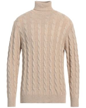Cashmere Company Turtleneck - Natural