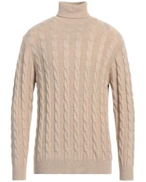 Cashmere Company Turtleneck - Natural