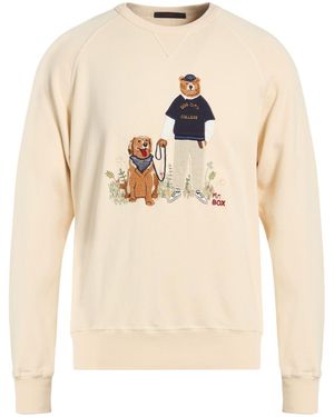 In The Box Sweatshirt Cotton - Natural