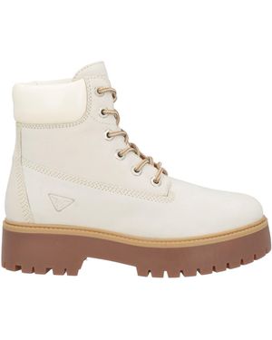 Docksteps Ankle Boots Leather - Natural