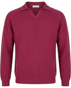 Jeordie's Sweater Wool - Red