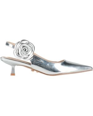 Twenty Four Haitch Court Shoes - White
