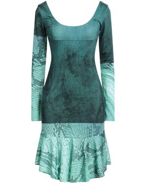 Just Cavalli Mini Dress Polyester - Green