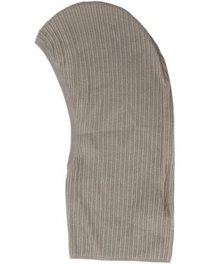 Agnona Hat Cashmere, Silk, Polyamide, Metallic Polyester - Gray