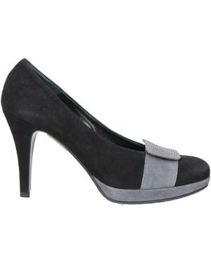 Elata Pumps Leather - Black