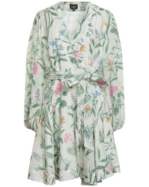 LAVI COUTURE Mini Dress Ramie - White
