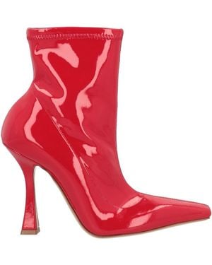 Casadei Ankle Boots Leather - Red