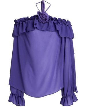 ATELIER LEGORA Top Viscose, Nylon, Polyester - Purple