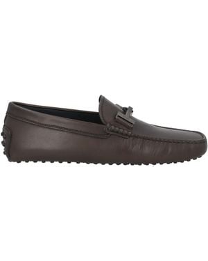 Tod's Loafers Leather - Grey