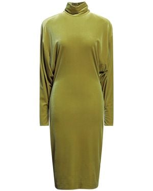 Alexandre Vauthier Midi-Kleid - Grün