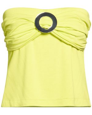 Clips More Top Viscose, Elastane - Yellow