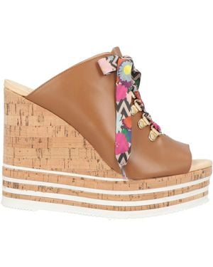 Hogan Sandals - Natural