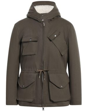 Daniele Alessandrini Military Jacket Cotton, Elastane - Green