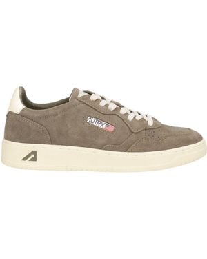 Autry Dark Trainers Leather - Multicolour