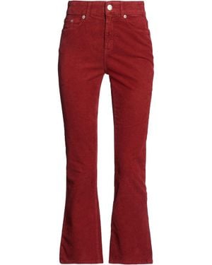 Department 5 Brick Pants Cotton, Elastane - Red