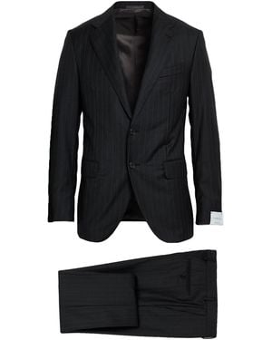 Caruso Suit Wool - Black