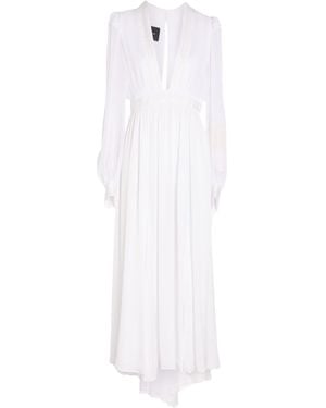 Pinko Midi Dress - White