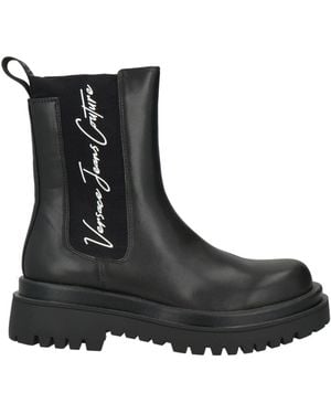 Versace Jeans Couture Ankle Boots - Black