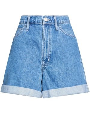FRAME Denim Shorts Cotton - Blue