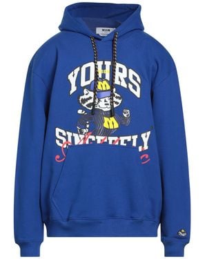MSGM Sweatshirts - Blue