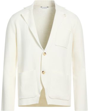 Manuel Ritz Blazer Cotton, Polyamide - White