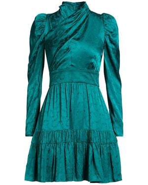 Sandro Mini Dress Viscose - Green