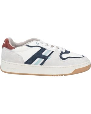 HOFF Trainers Leather, Textile Fibres - White