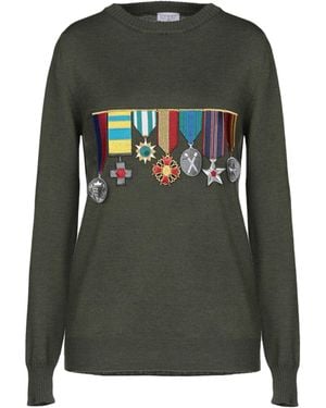 Stella Jean Pullover - Grün