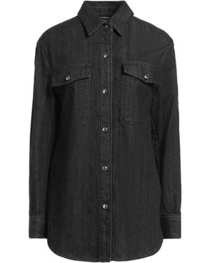 Moorer Camicia Jeans - Nero