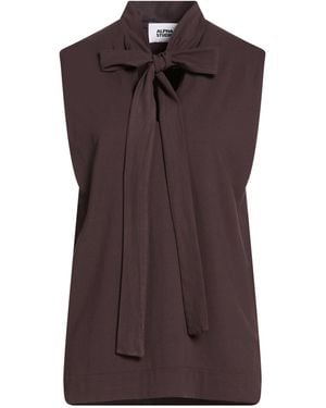 Alpha Studio T-Shirts - Brown