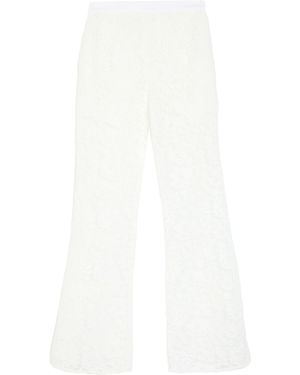Self-Portrait Trouser - White