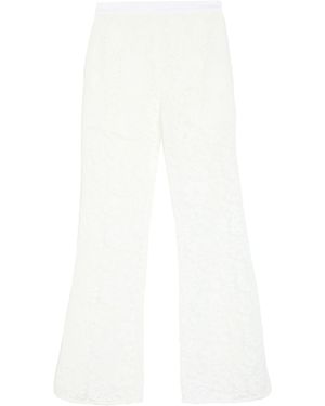 Self-Portrait Trouser - White