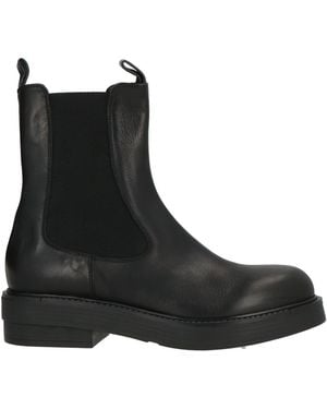 Strategia Ankle Boots Leather - Black