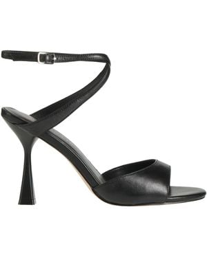 CafeNoir Sandals Leather - Black