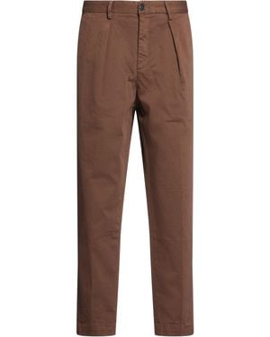 Entre Amis Pants Cotton - Brown