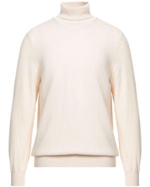 Piacenza Cashmere Rollkragenpullover - Weiß