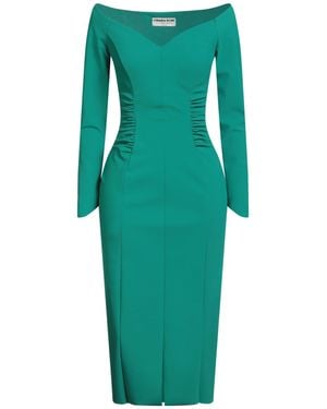 La Petite Robe Di Chiara Boni Midi Dress Polyamide, Elastane - Green