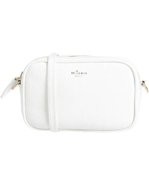 Kiton Cross-Body Bag Calfskin - White