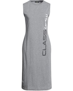 Roberto Cavalli Vestido midi - Gris