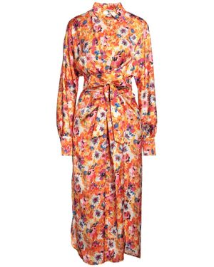 MSGM Midi Dress - Orange