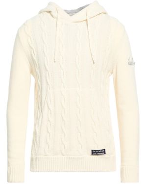Luis Trenker Cream Sweater Wool, Polyamide - Natural