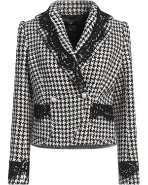 Cristinaeffe Blazer Polyester, Wool - Black