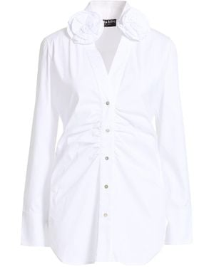La Petite Robe Di Chiara Boni Shirt Cotton, Polyamide, Elastane - White