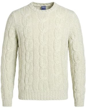 Fedeli Sweater Cashmere - White
