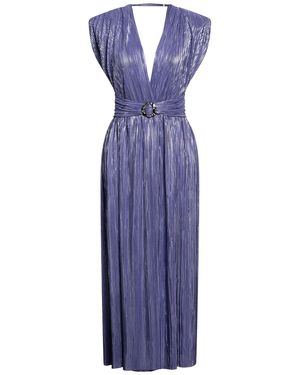 Sabina Musayev Midi Dress - Purple
