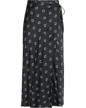 MSGM Maxi Skirt Viscose - Gray