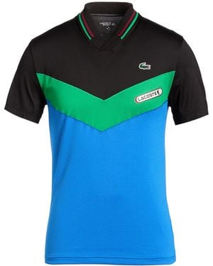 Lacoste Polo Shirt Polyester, Elastane - Blue